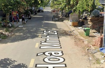 Bán lô đất siêu đẹp, siêu hiếm mặt tiền Hòa Minh 25 - Đà Nẵng